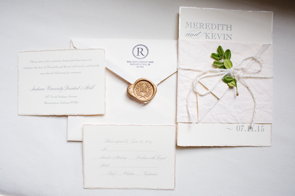wedding invite wedding paperie - Image by: Morgan Matters | http://jessicadum.com/portfolio/meredith-kevin/