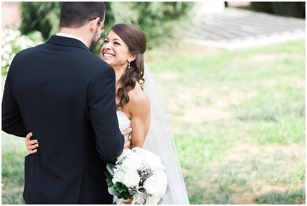 Bride and Groom first look portraits | D'Amore Wedding by Ivan & Louise Images & Jessica Dum Wedding Coordination