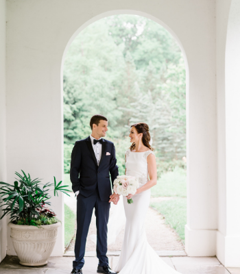 Spring blush garden-inspired memorial day weekend wedding at the beautiful Ritz Charles Garden Pavilion with Stacy Able Photography and Jessica Dum Wedding Coordination